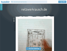 Tablet Screenshot of netzwerkrausch.de